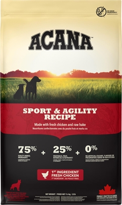 ACANA Dog Range Sport & Agility (kylling og fisk) 11,4kg